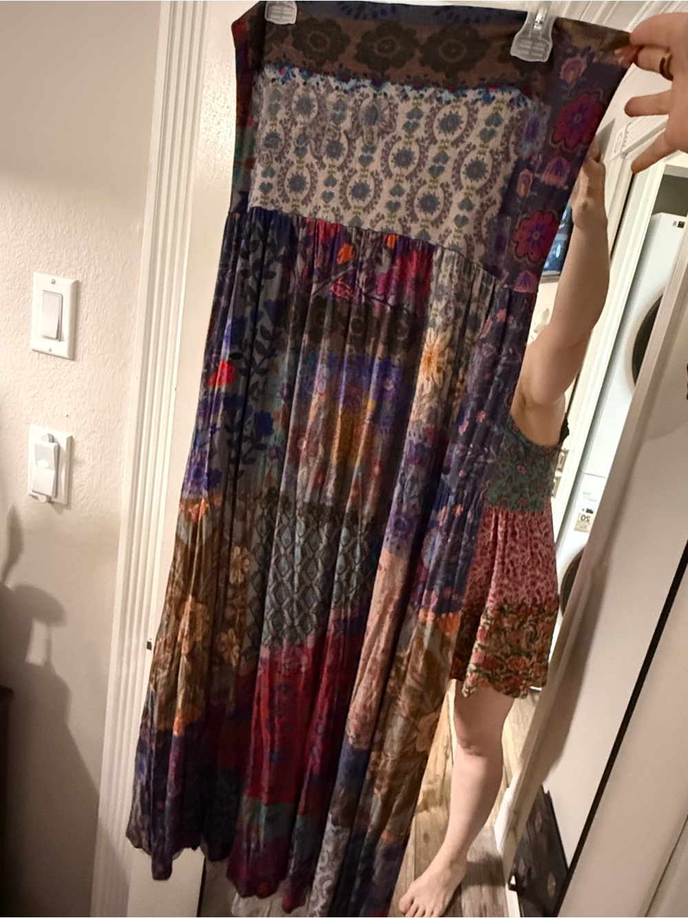 Natural Life Bohemian Multi‑Color Maxi Dress